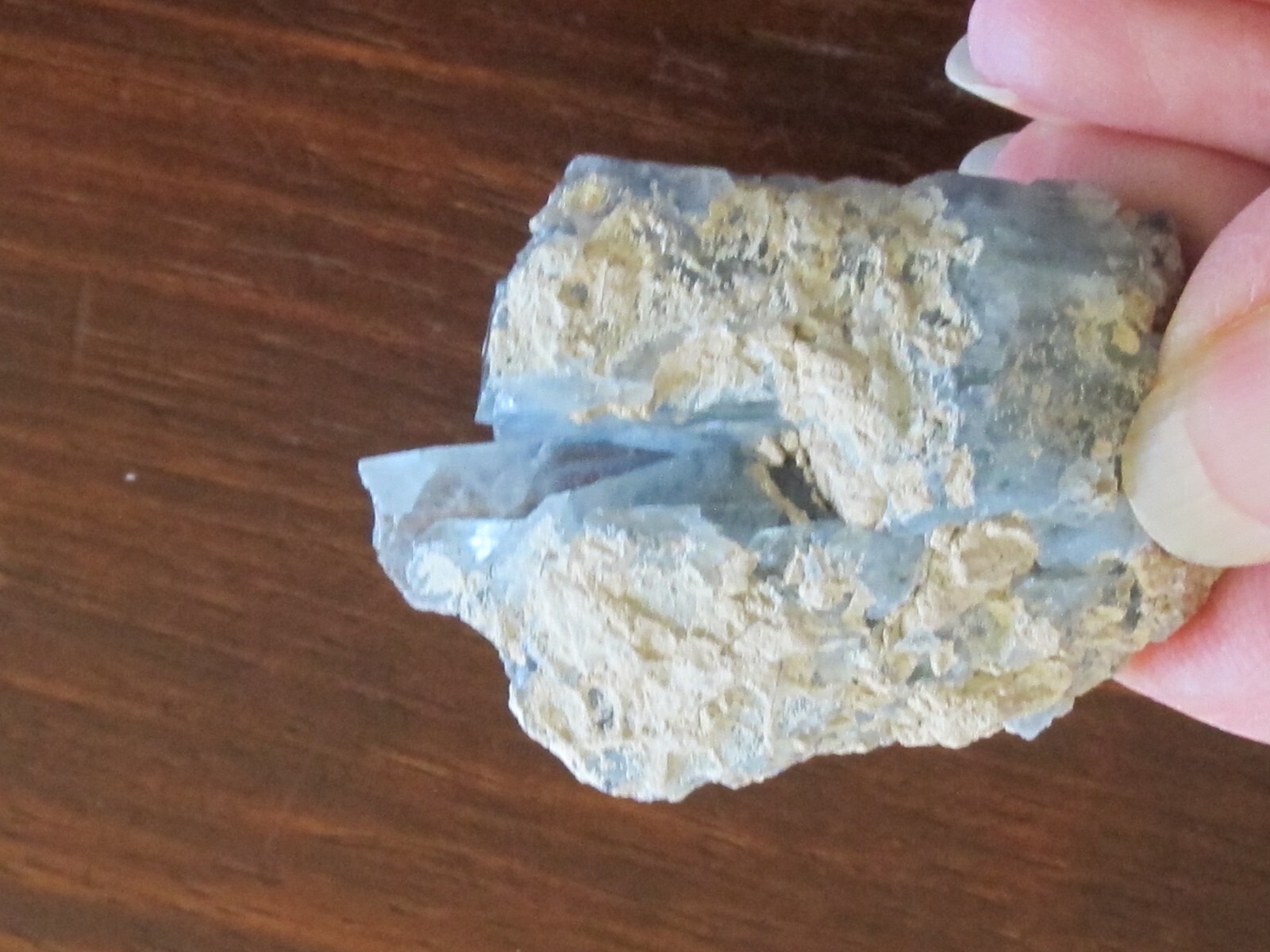 Exceptional Blue Barite – Video * 35 grams * Lovely dark Blue * Stoneham