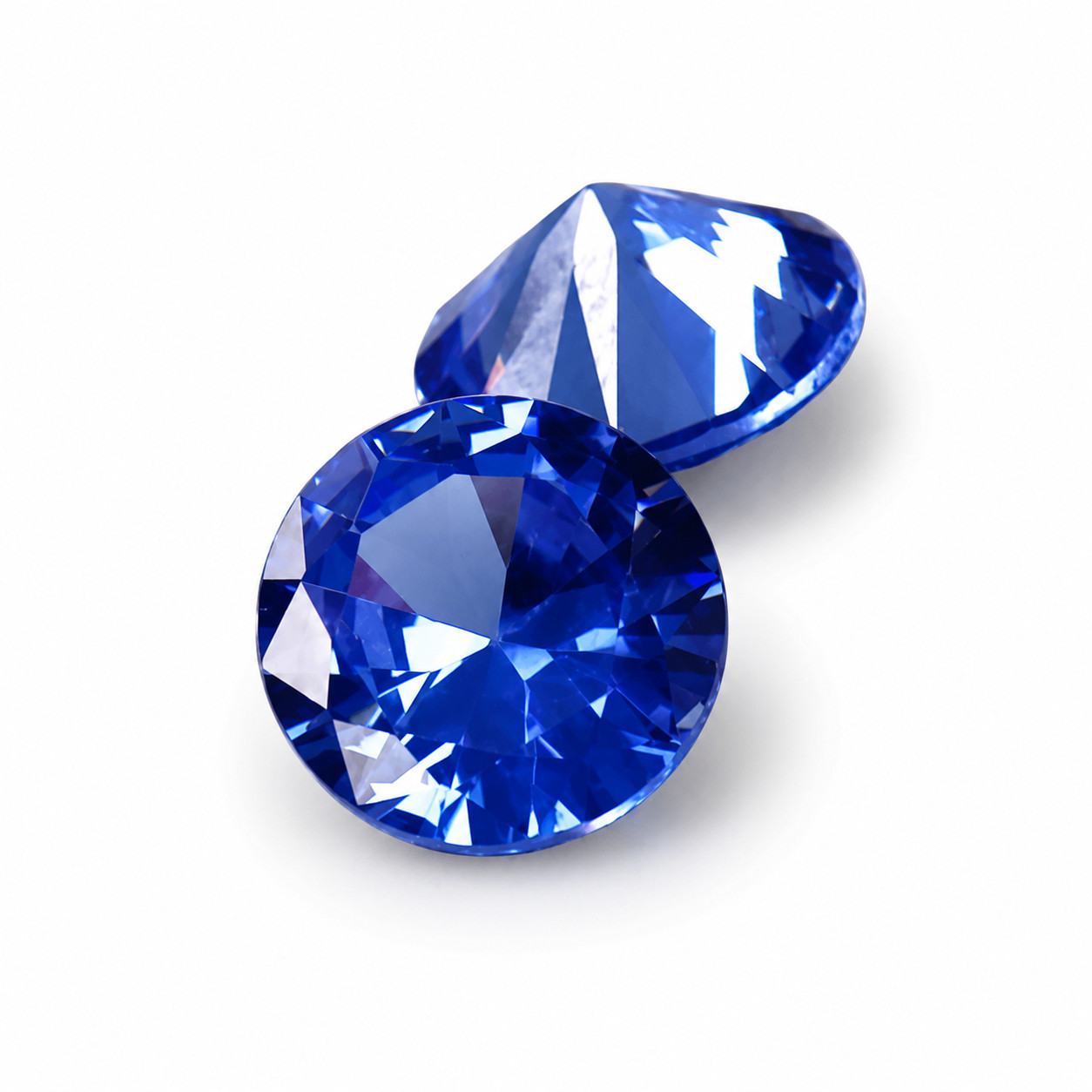 1.80 Ct Natural Blue Sapphire Round Cut GGI Certified Loose Gemstone