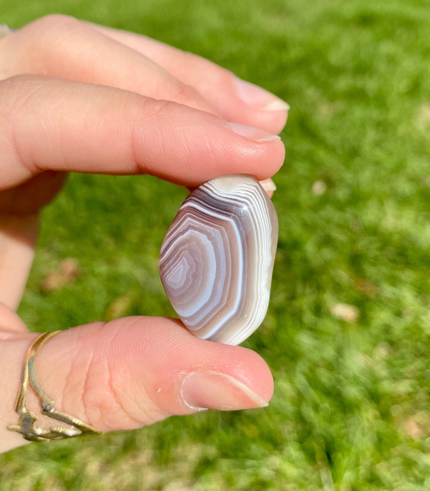 Botswana Agate Tumbled Stone – Polished Botswana Agate Crystal