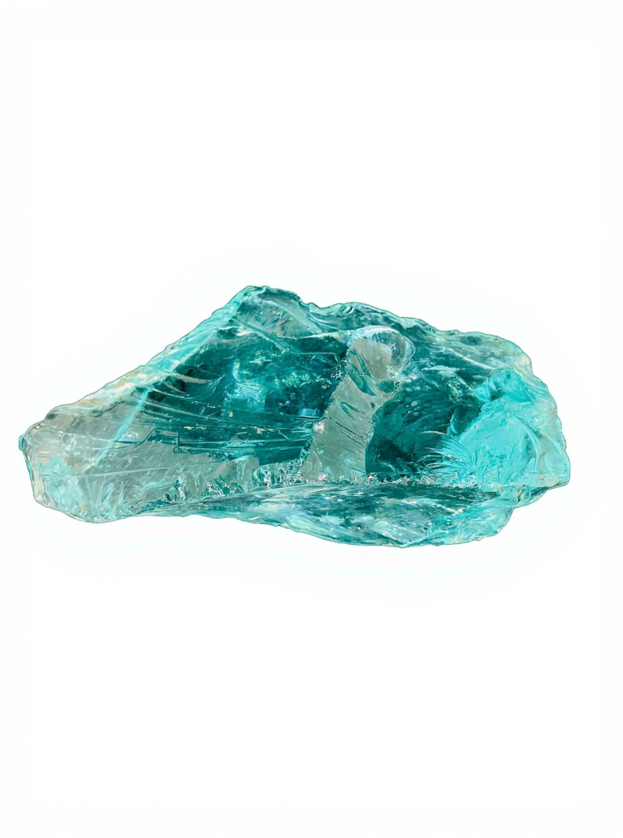 Raw Aqua Blue Obsidian Gemstone 410-610 CT Meditation Crystal for Chakra Energy