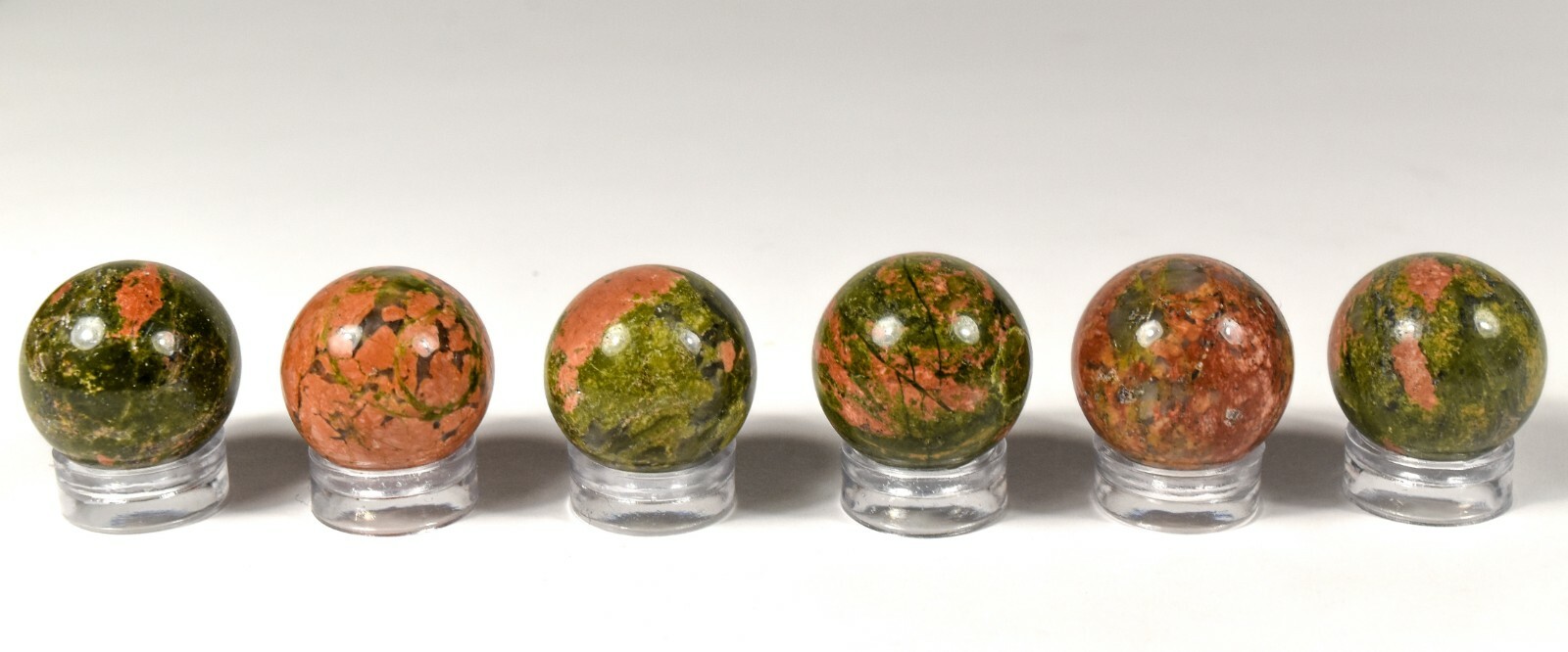 20mm Unakite Sphere Orthoclase w/ Epidote Gemstone Crystal Mineral – China (1PC)