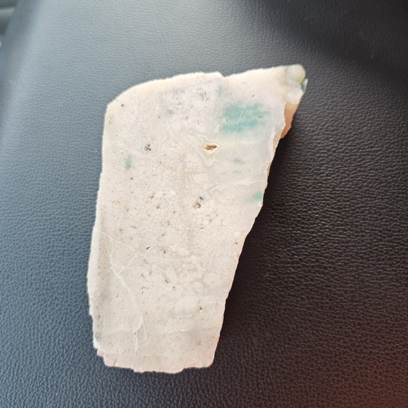 Chrysocolla Rough Raw Green White Rock Specimen Display