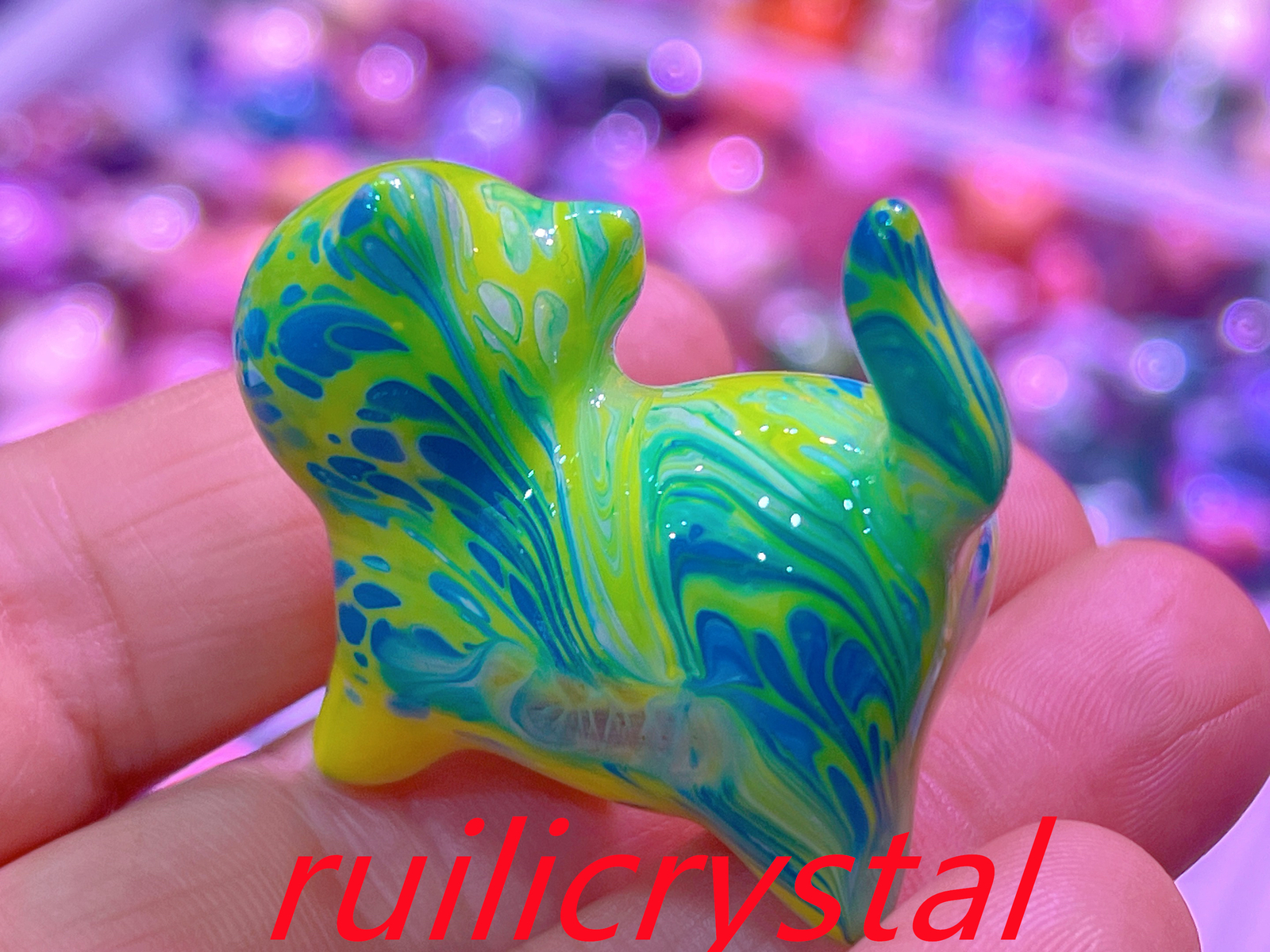2″ Natural Sichuan thuja quartz Carved cat skull Crystal Healing Reiki1pc