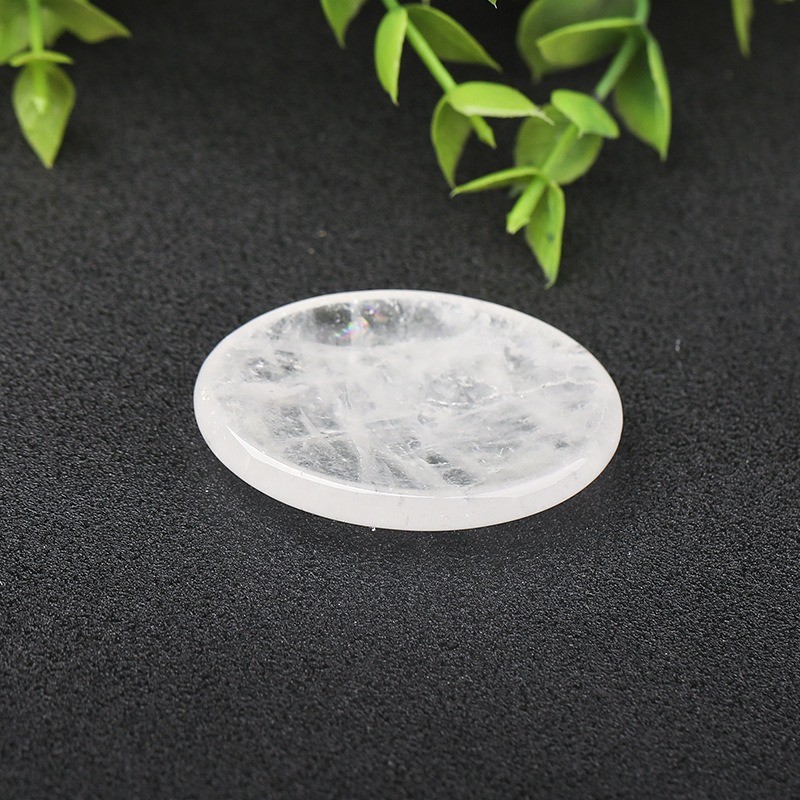 Natural Agate Thumb Massage Stone – Worry Stone for Stress Relief