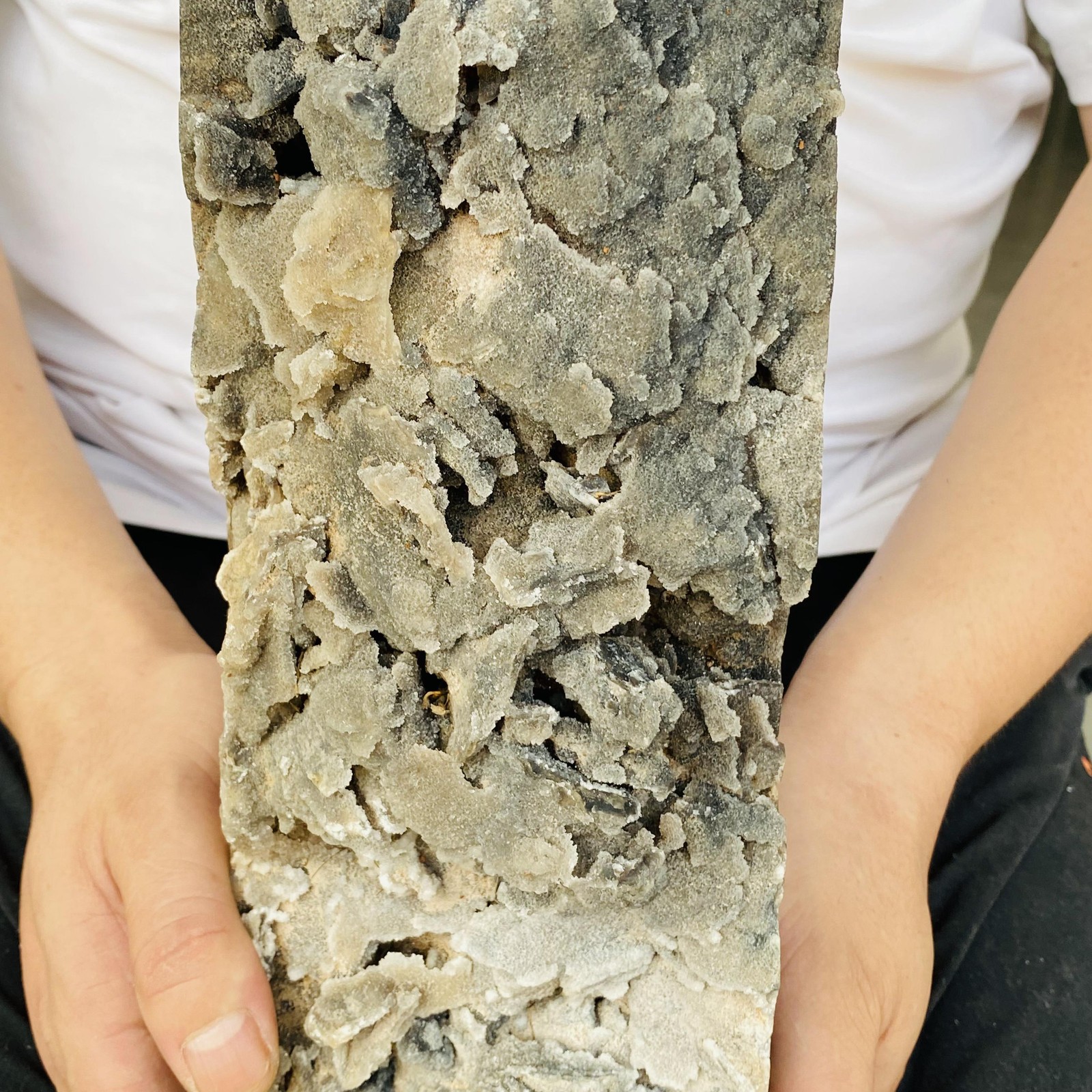 Natural Sphalerite ore Quartz Obelisk Quartz Crystal Reiki Healing 6300g