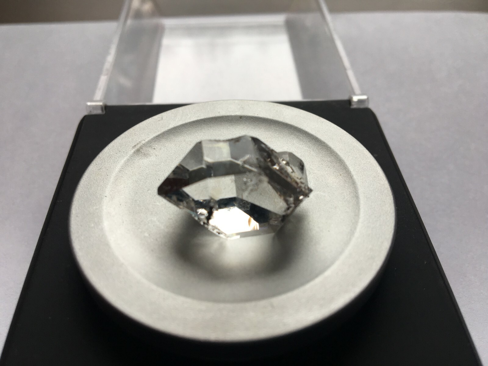 Herkimer NY diamond DOUBLE 25.63ct 22mm X 16mm, 9mm x 7mm Collectors grade! AAA