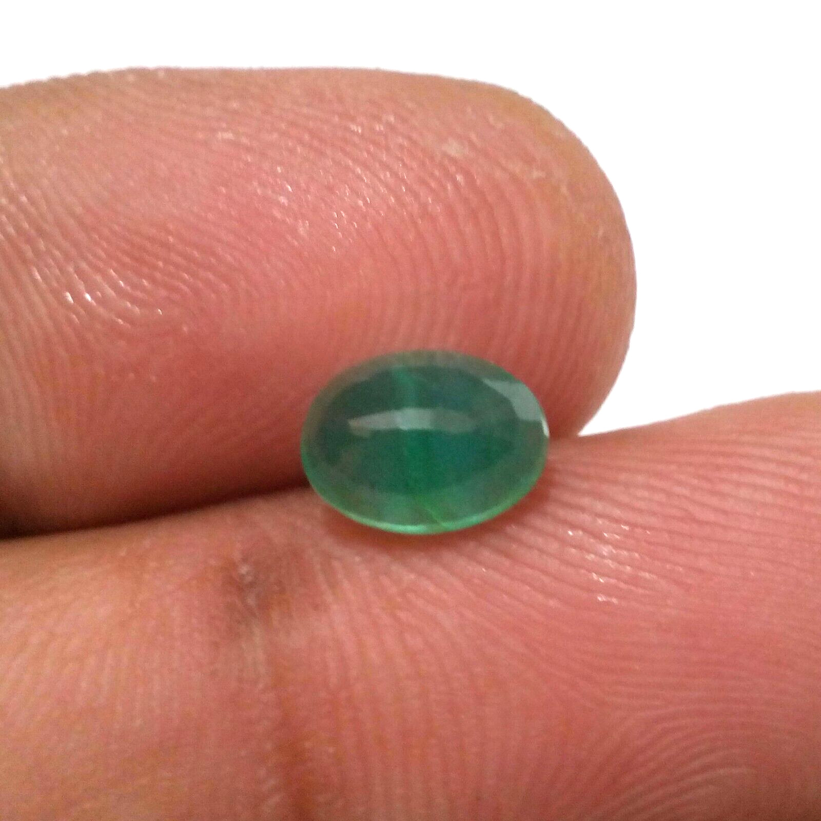 100% Natural Zambian Emerald Oval 1.80 Crt Faceted Ultimate Green Loose Gemstone