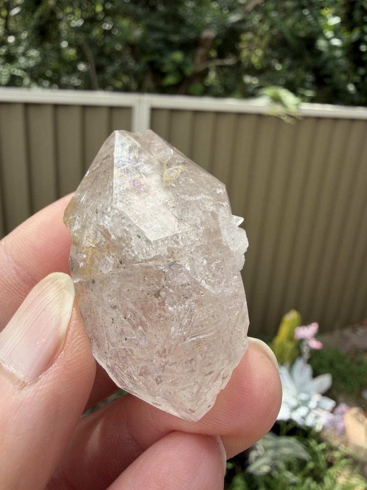 Fenster Quartz Double Terminated Mt ida Arkansas United States 4.8x3x2.6cm Nice
