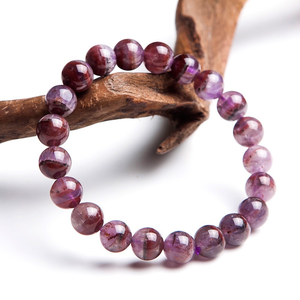 High Quality Natural Quartz Auralite 23 Crystal Bracelet Adult Collectible