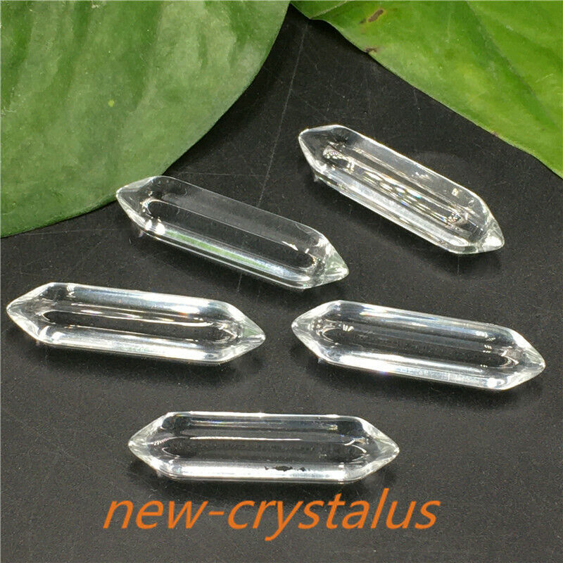 Wholesale! A Lot Natural Obelisk Quartz Crystal Wand Double Point Reiki Healing