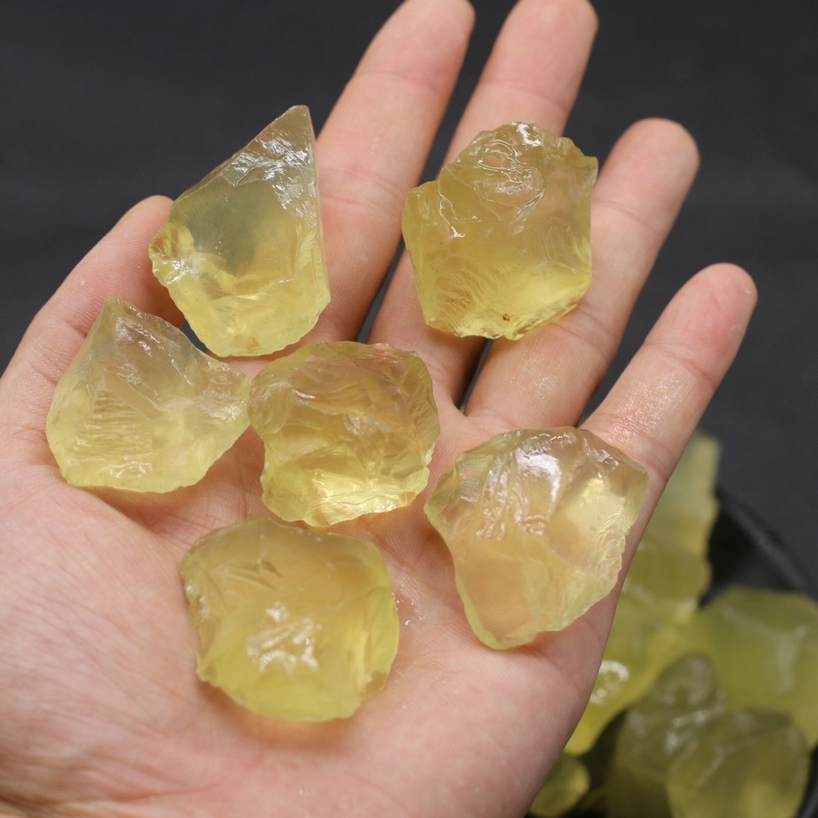 2″ (5cm) Raw Citrine Stone Rough Citrine Chunks Healing Energy Crystal Quartz