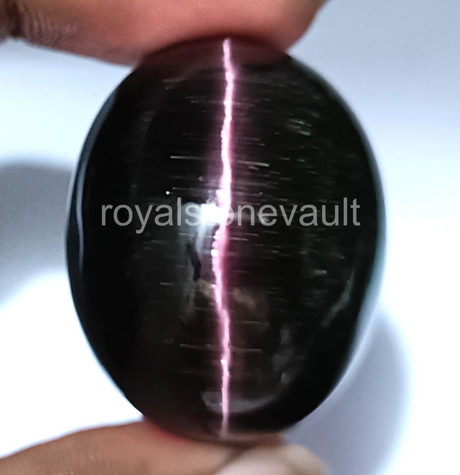 135.00 Ct Oval Shape Lab-Created Cats Eye Brown IGL Certified Loose Gems 5AOI
