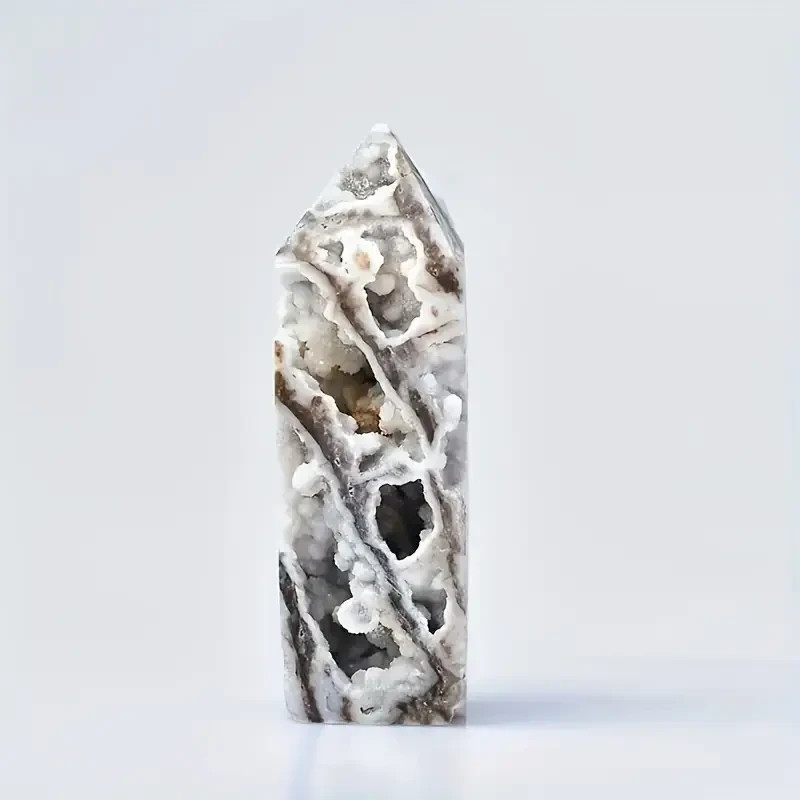 Natural Sphalerite Quartz Crystal Obelisk Points Crystal Tower Mineral Specimen