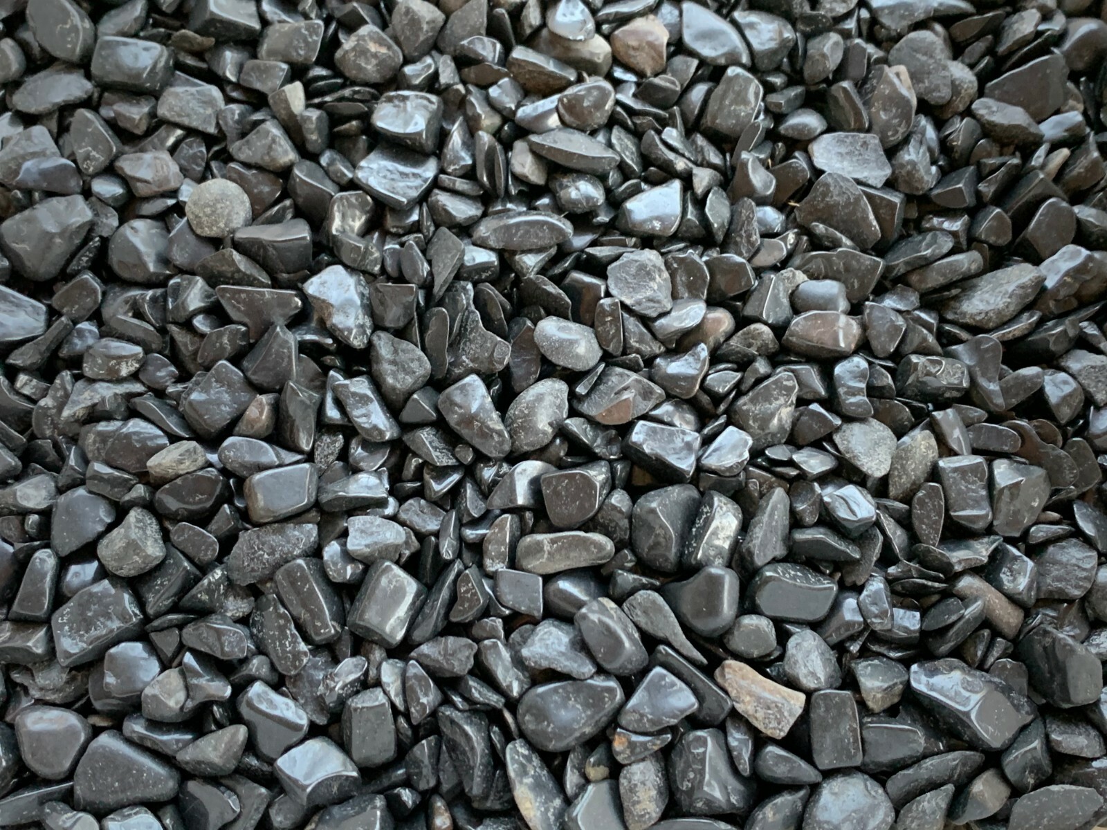 Black Tourmaline Chips Semi Tumbled Gemstone, 5 – 12 mm, Wholesale Bulk Lot
