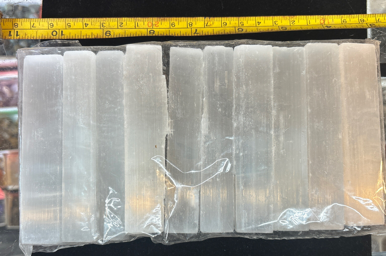 4 inch selenite wands 10 pieces
