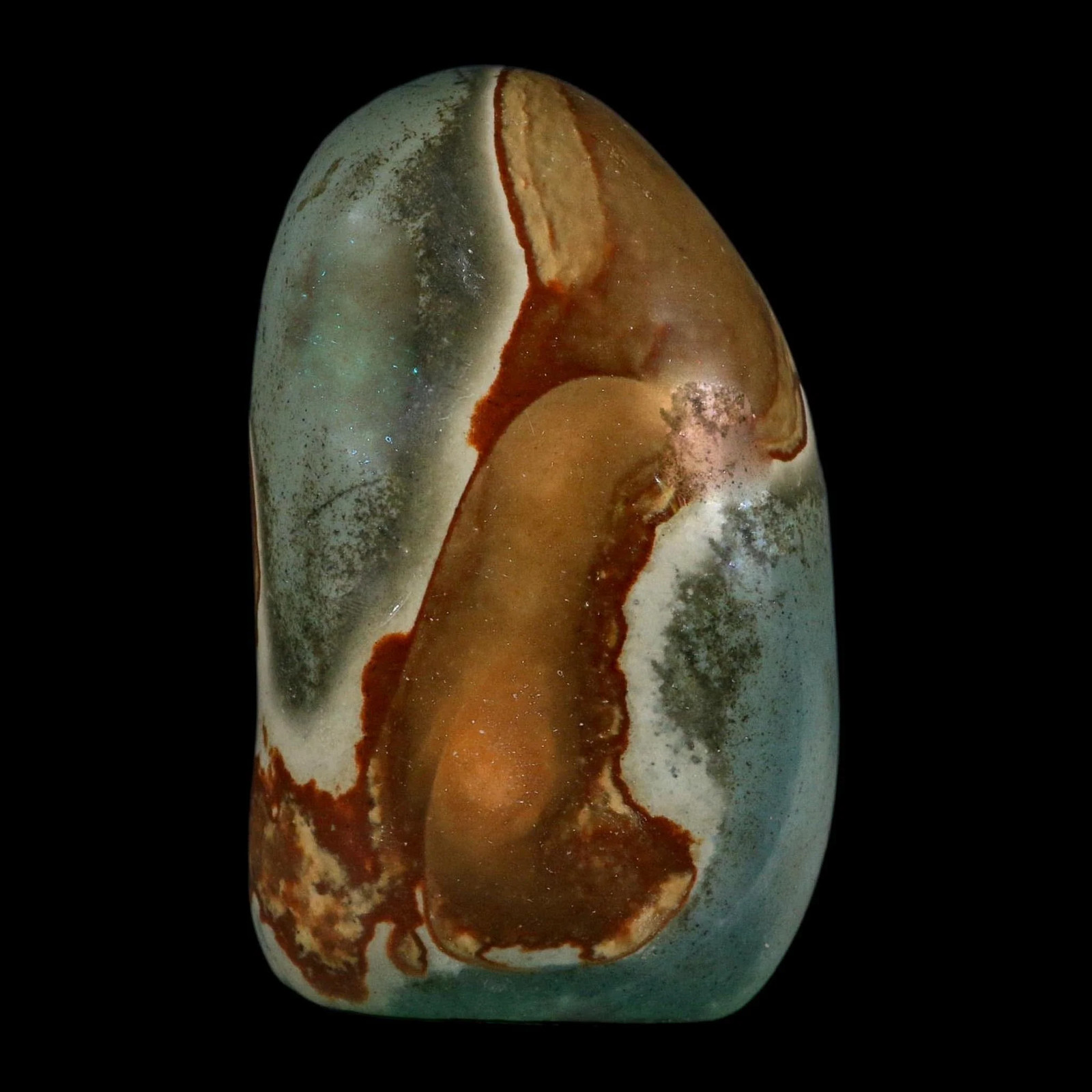5.3″ Polychrome Jasper Natural Polished Mineral Madagascar Self Standing
