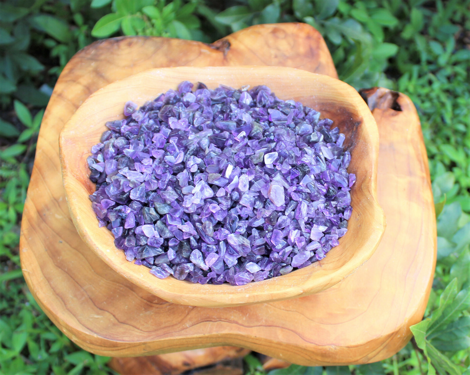 Amethyst Semi Tumbled Gemstone Mini Chips 5-15 mm, ‘A’ Grade Wholesale Bulk Lots
