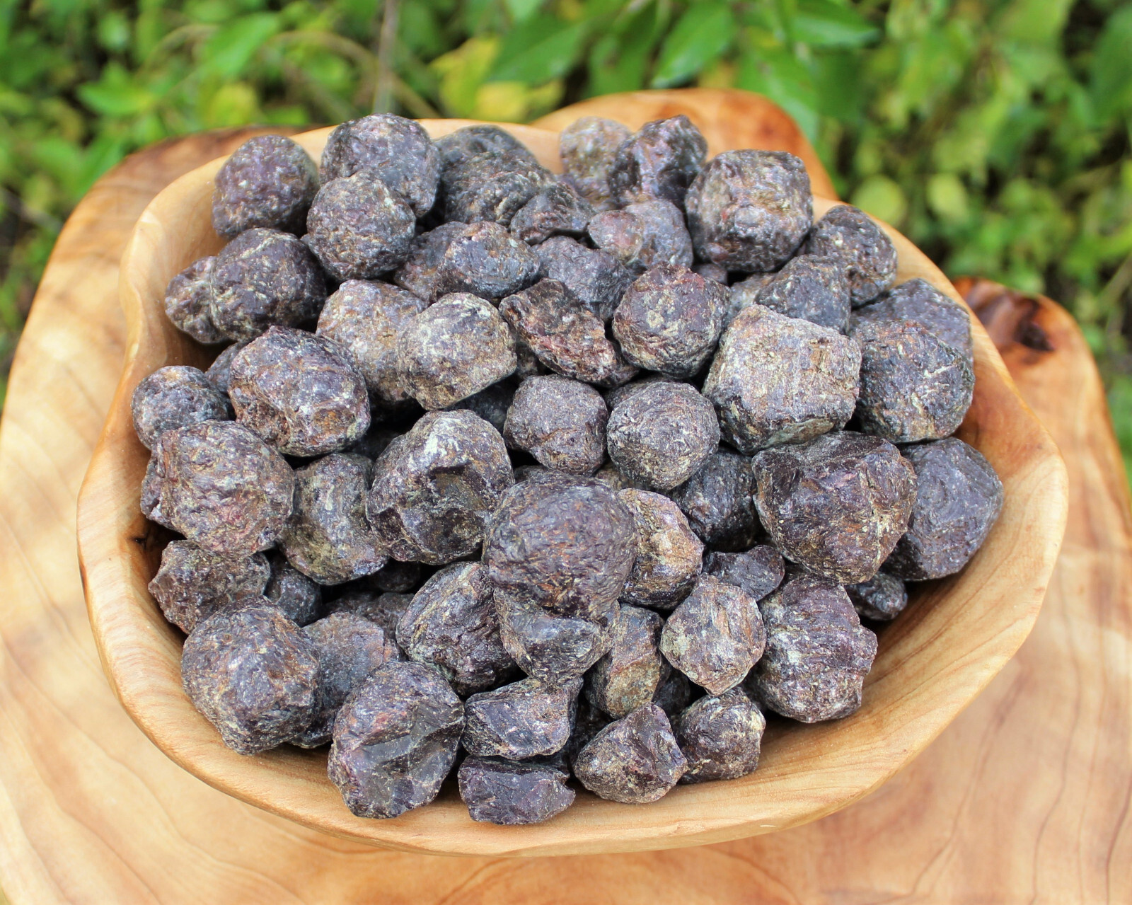 1/2 lb Bulk Lot Rough Natural Red Garnet In Box (Natural Garnet Crystals, 8 oz)