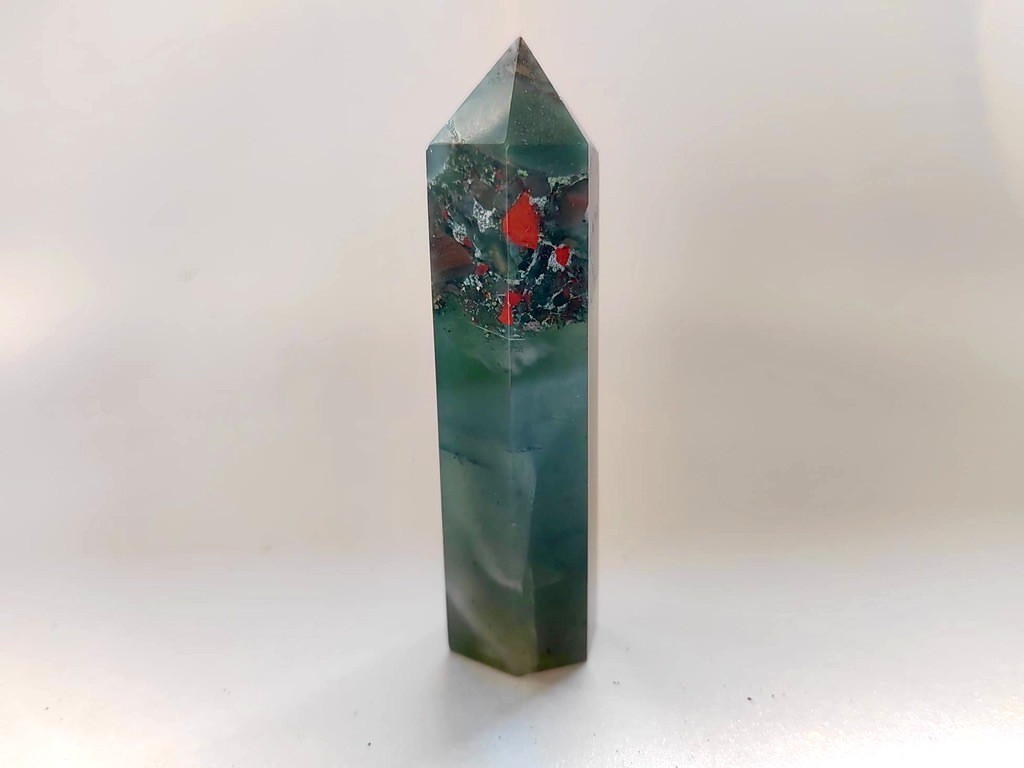 Dragon Blood Stone Crystal Tower Point Healing Crystal 56g