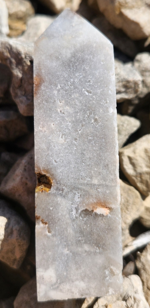 Sphalerite Tower Crystal Gemstone Chakra Point Wand