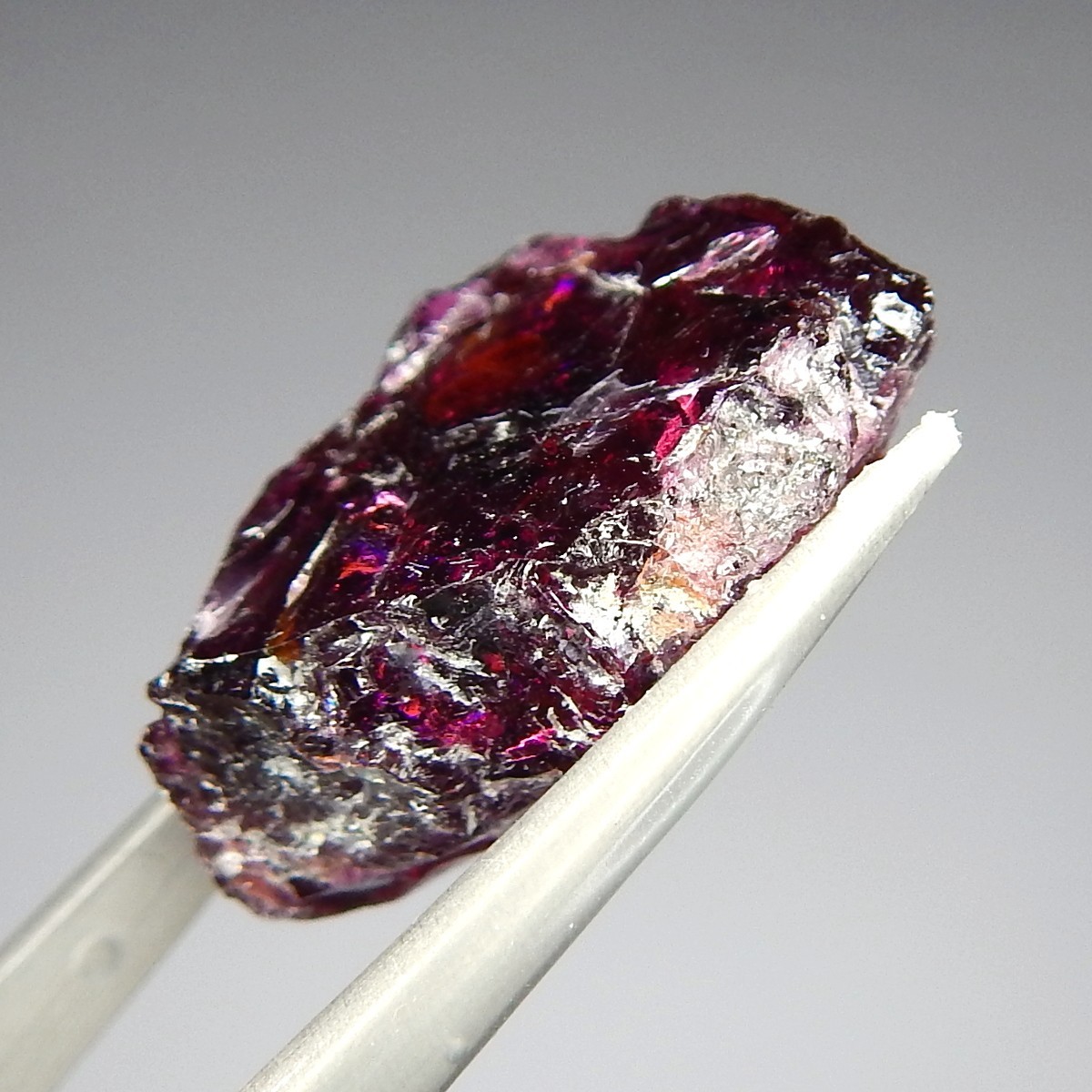 27.8ct Purple Rubellite Tourmaline Iridescent Natural Mined Unheated Rough