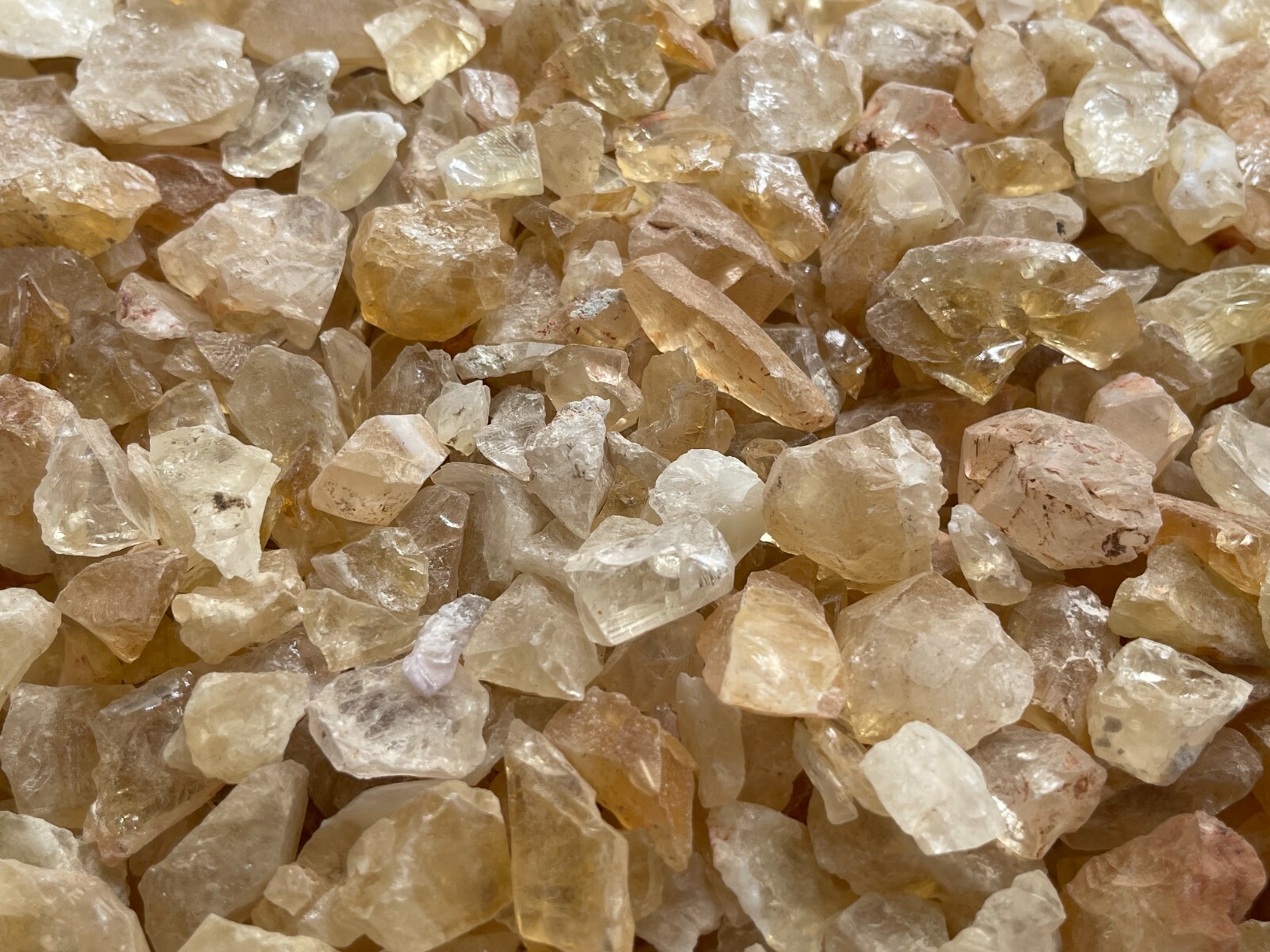 Citrine Small Raw Stone, 0.5″ – 1″ Rough Citrine Chunks, Raw Citrine Gravel