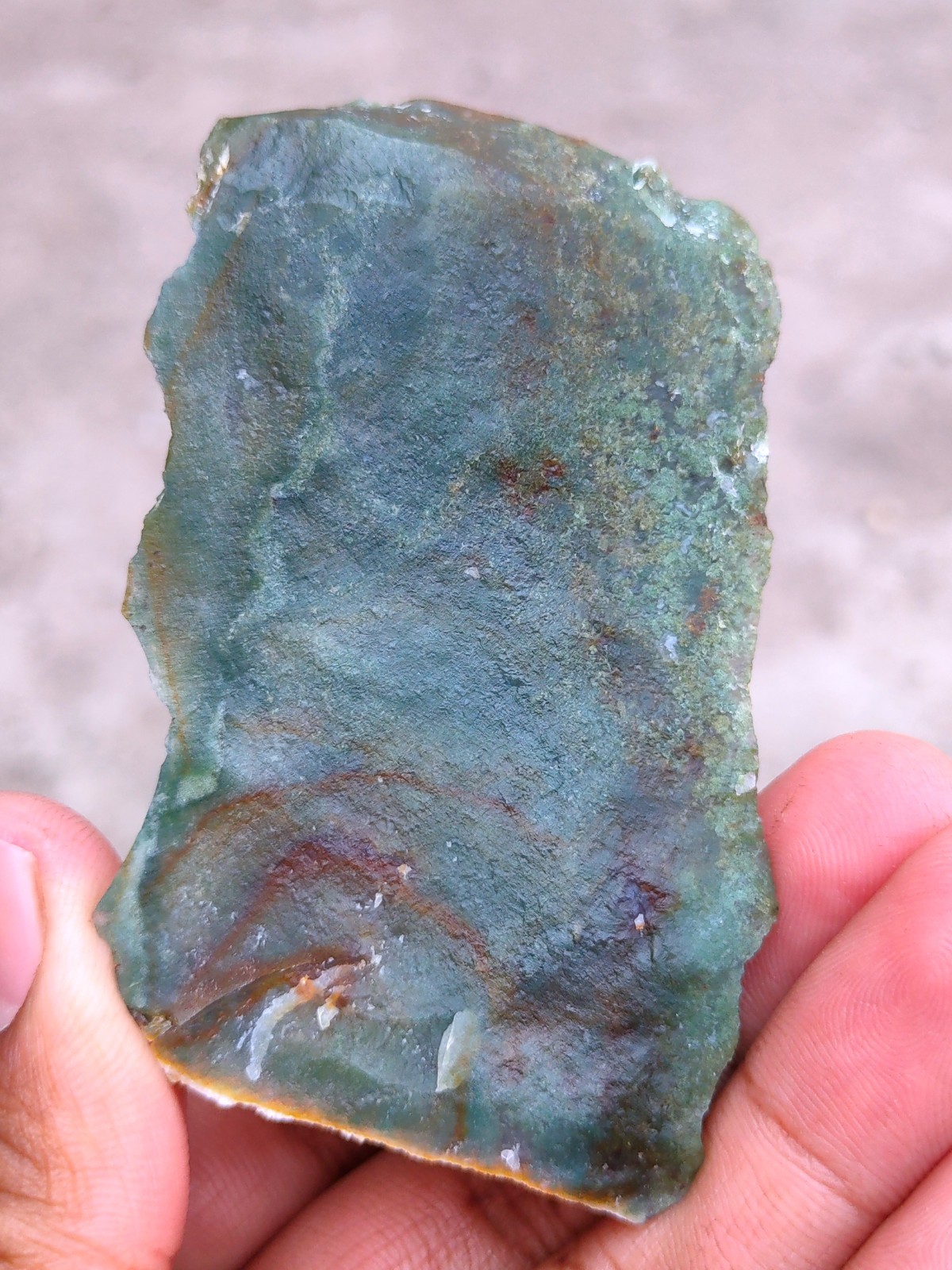 Green Moss Agate Naural Mineral specimen