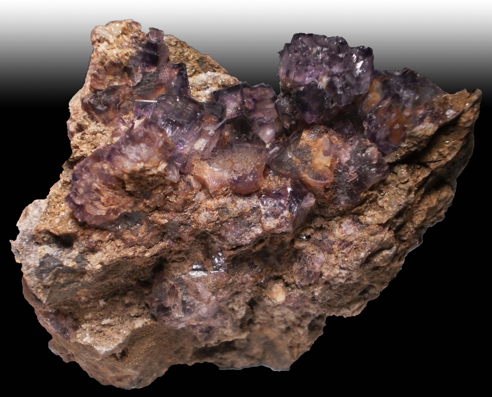 Fluorite from rancennes France Mineral