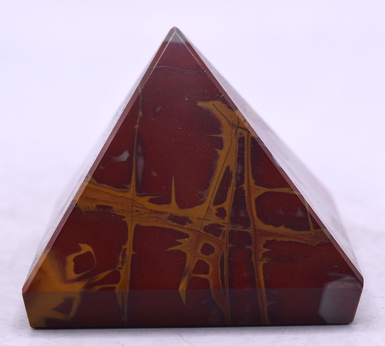 2.2″ Multicolor Noorena Jasper Pyramid Polished Natural Mineral Australia (1PC)