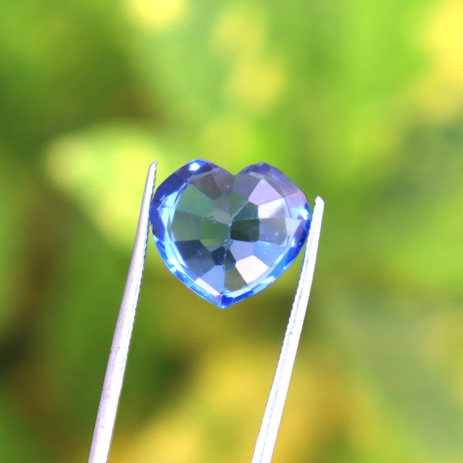 Natural Blue Sapphire Certified Loose Gemstone Heart Shape 9.90 Ct