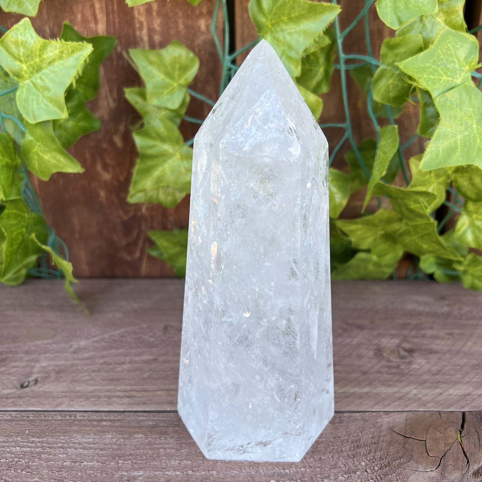 3 Piece Large Polished Quartz Crystal Points – 5 Pounds Wholesale Crystal Towers