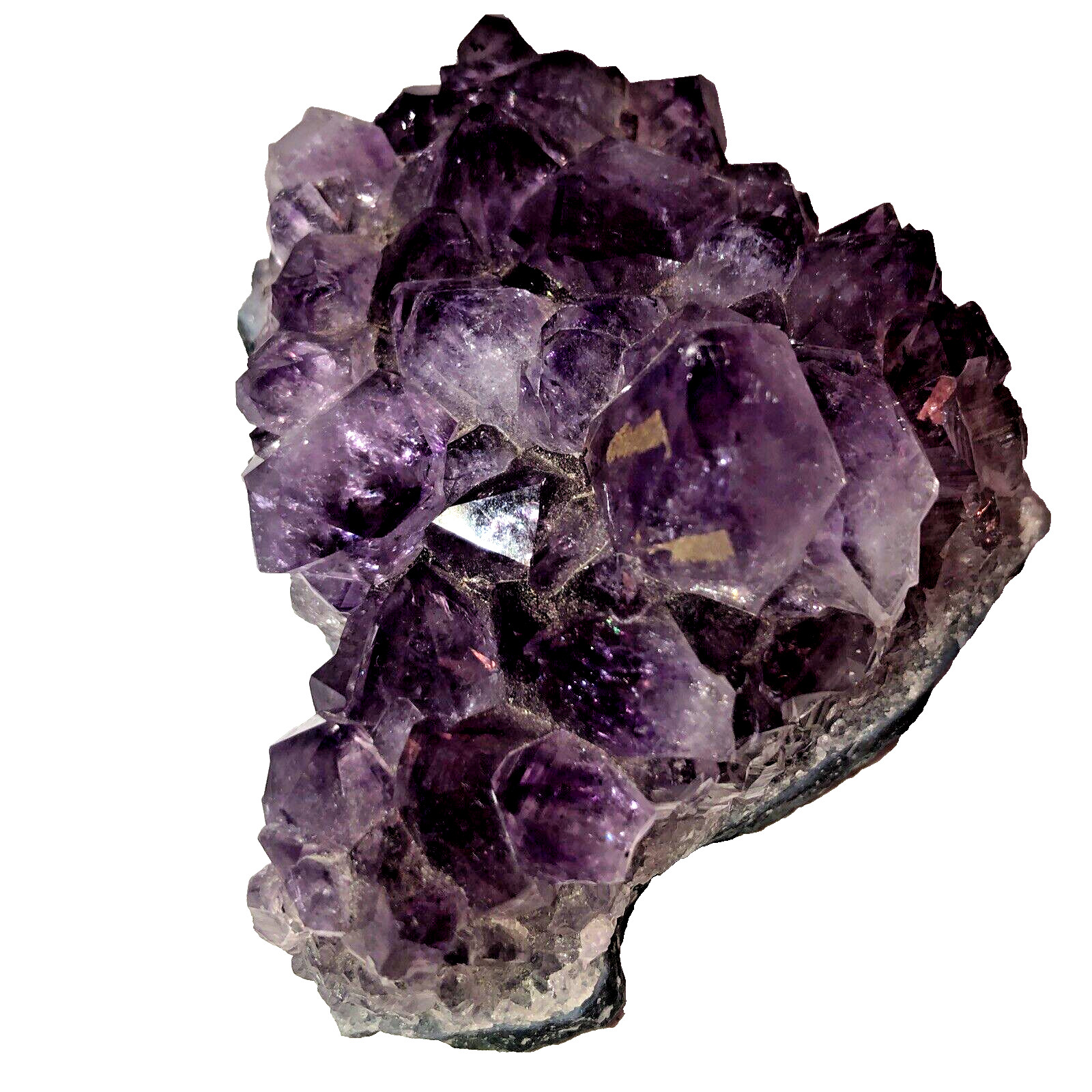 Natural Amethyst Quartz Crystal Cluster Rough Stone 251.3 Grams 88 x 76 x 45 mm