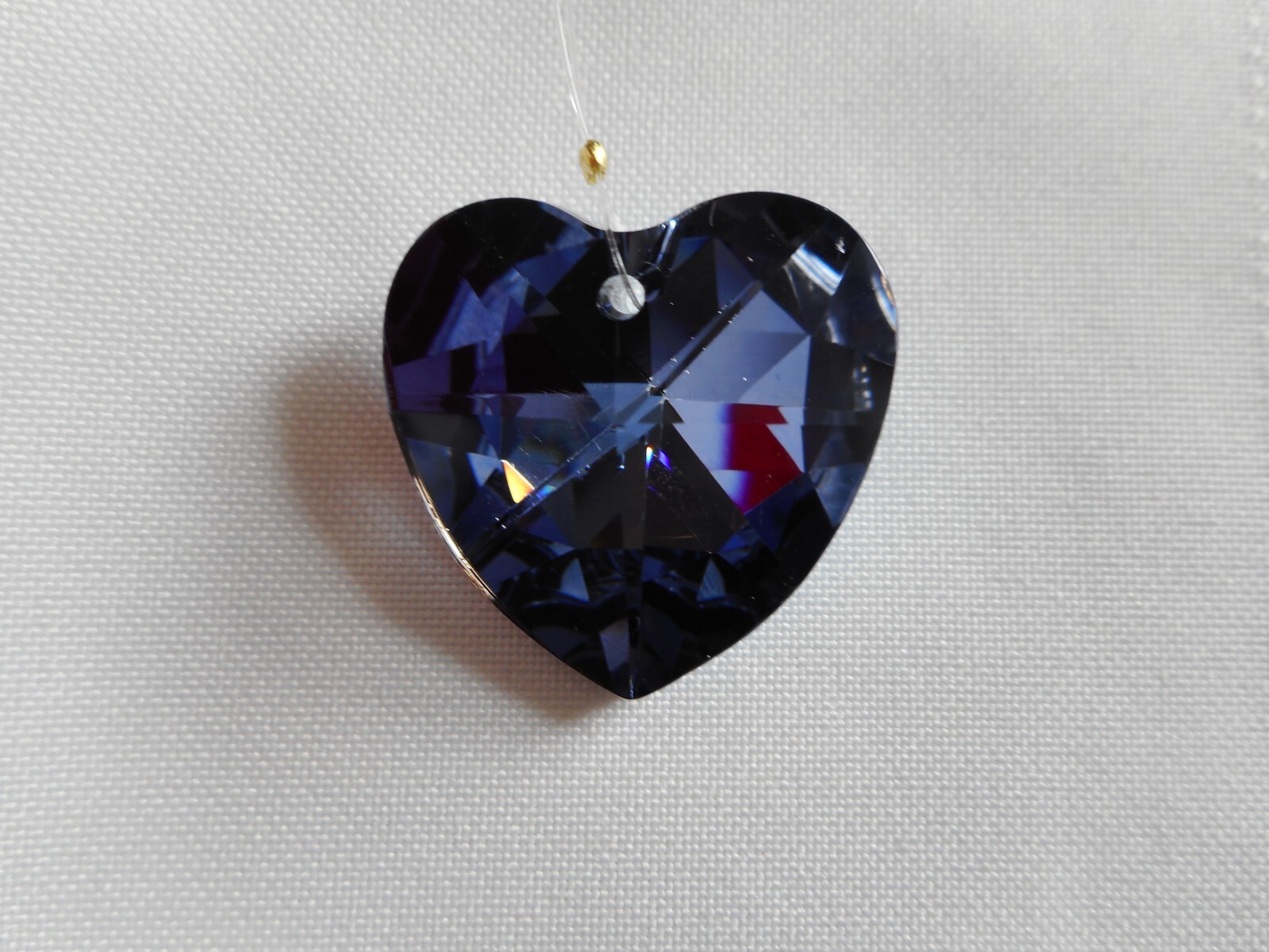 NEW Ultra Blue 28mm Crystal Heart