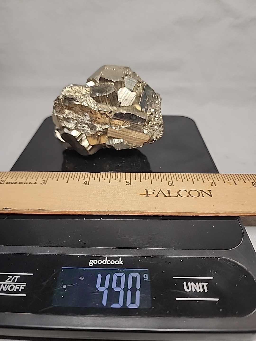 Pyrite, 489 Grams