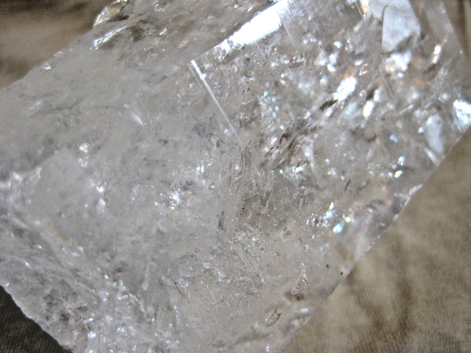 Fenster Quartz Crystal Specimen with Numerous Windows 620 grams 110 mm