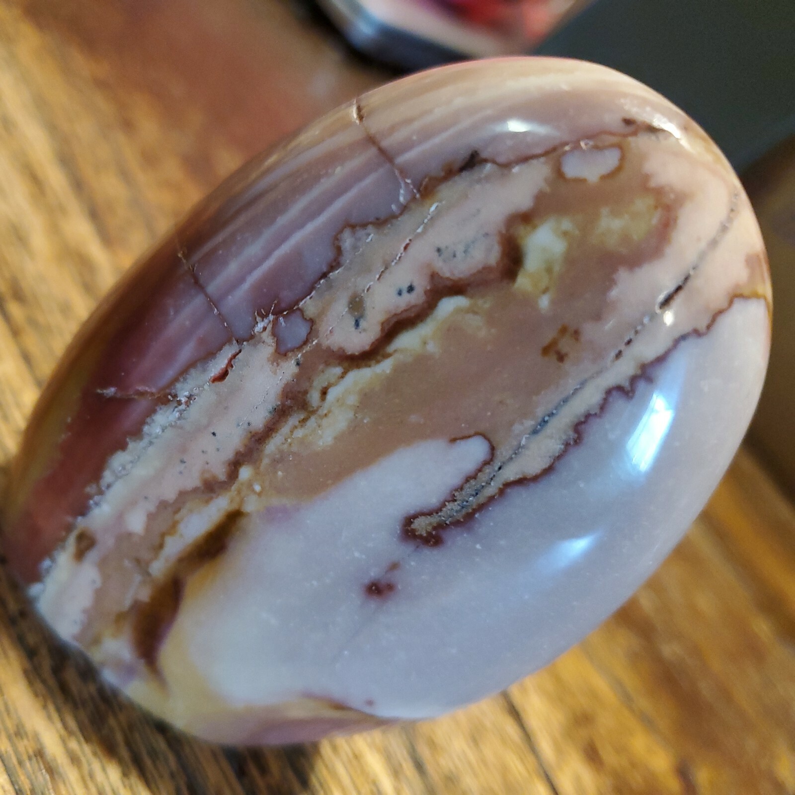 Polychrome Jasper Crystal Freeform 3.45in x 2.51in x 1.15in