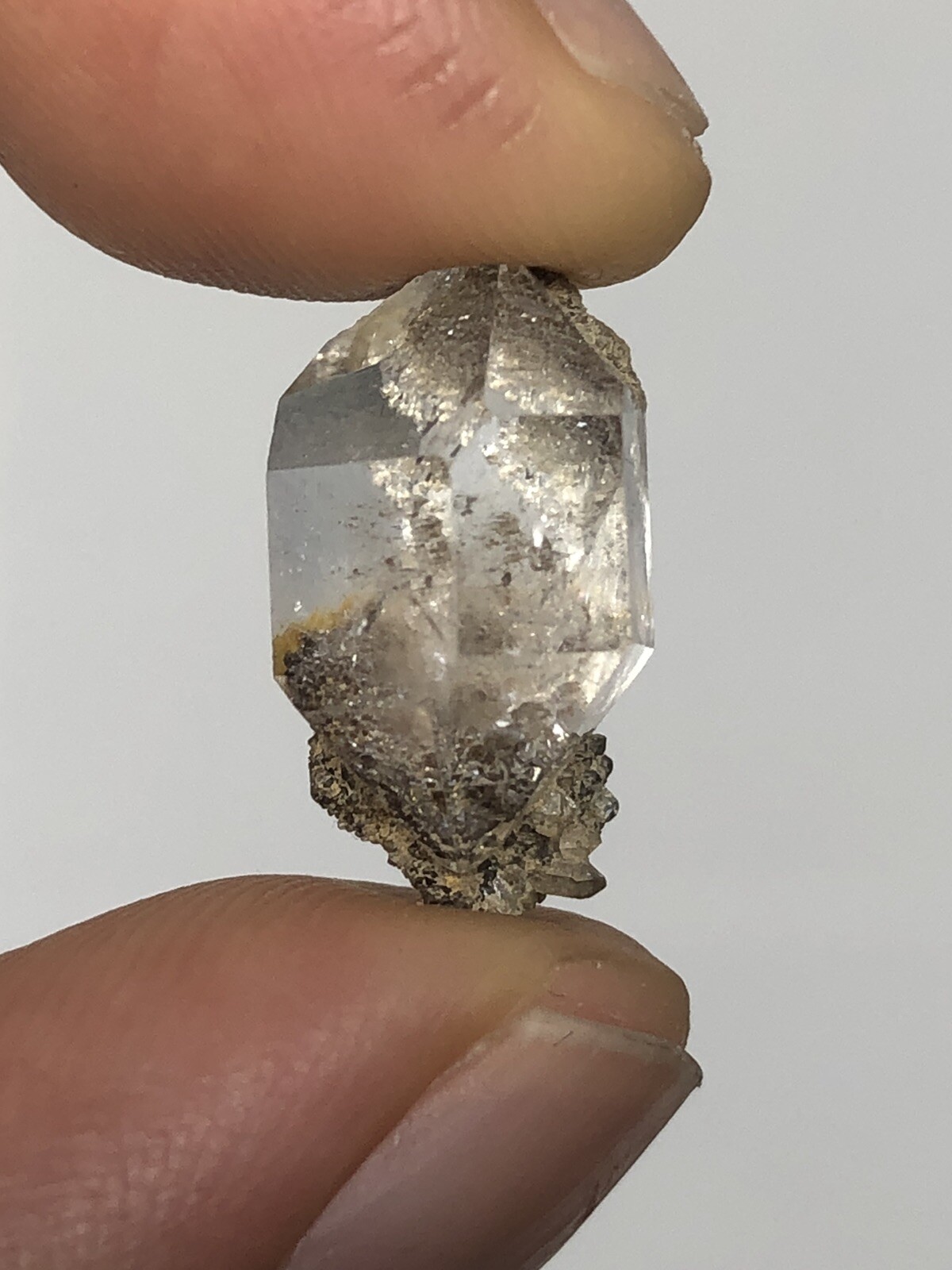 4 Piece Set Collection Herkimer Diamond Quartz 5.8g raw & Water Washed Only C1