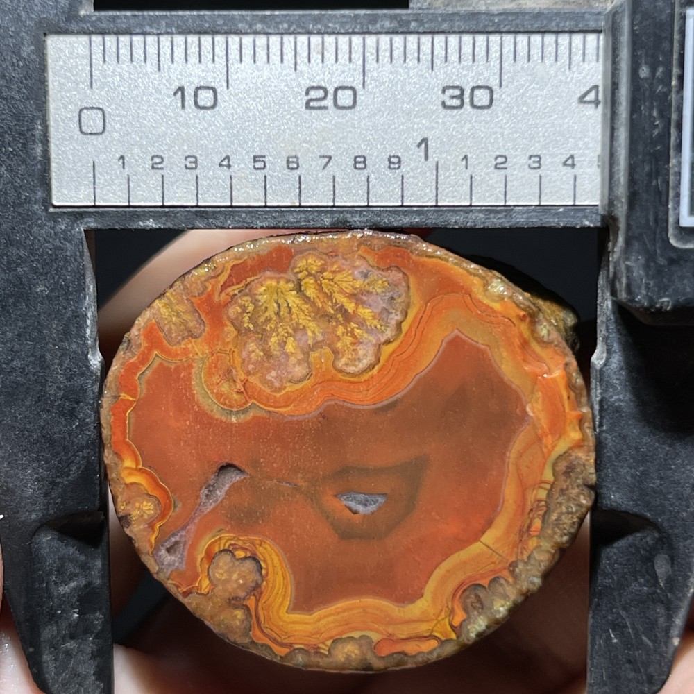 Unique Rough Agate crystal geode Achat Nodule Chinese Agate Xuanhua 54g D758