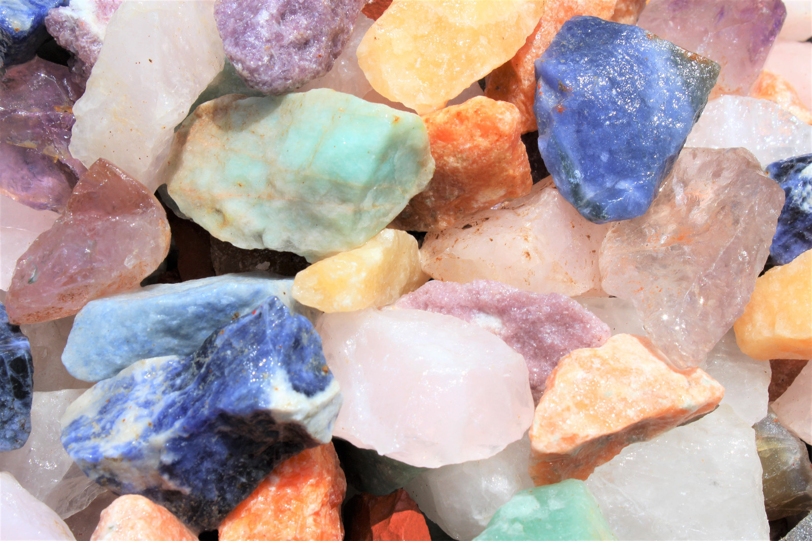 1000 Carat Bulk Lot Brazil Mix – Bulk Natural Rough Tumbler Rocks Stones