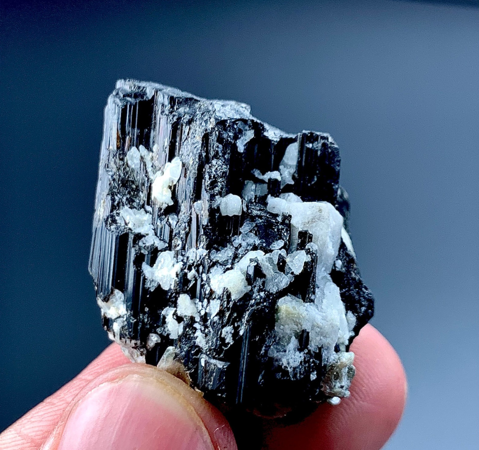 146 Carat Tourmaline Crystal With Albite Specimen From Pakistan