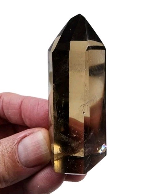 Smoky Quartz Polished Crystal Tower Brazil 44.1 grams