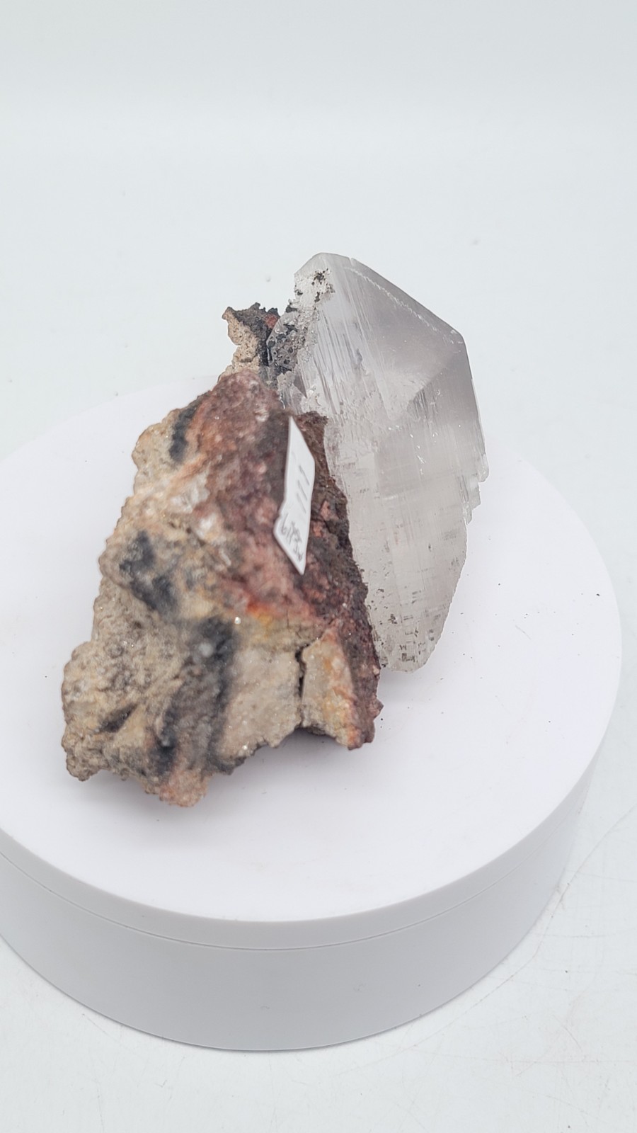 Excellent Selenite In Matrix Crystal from Naica Mine, Chihuahua Mexico 226 Grams