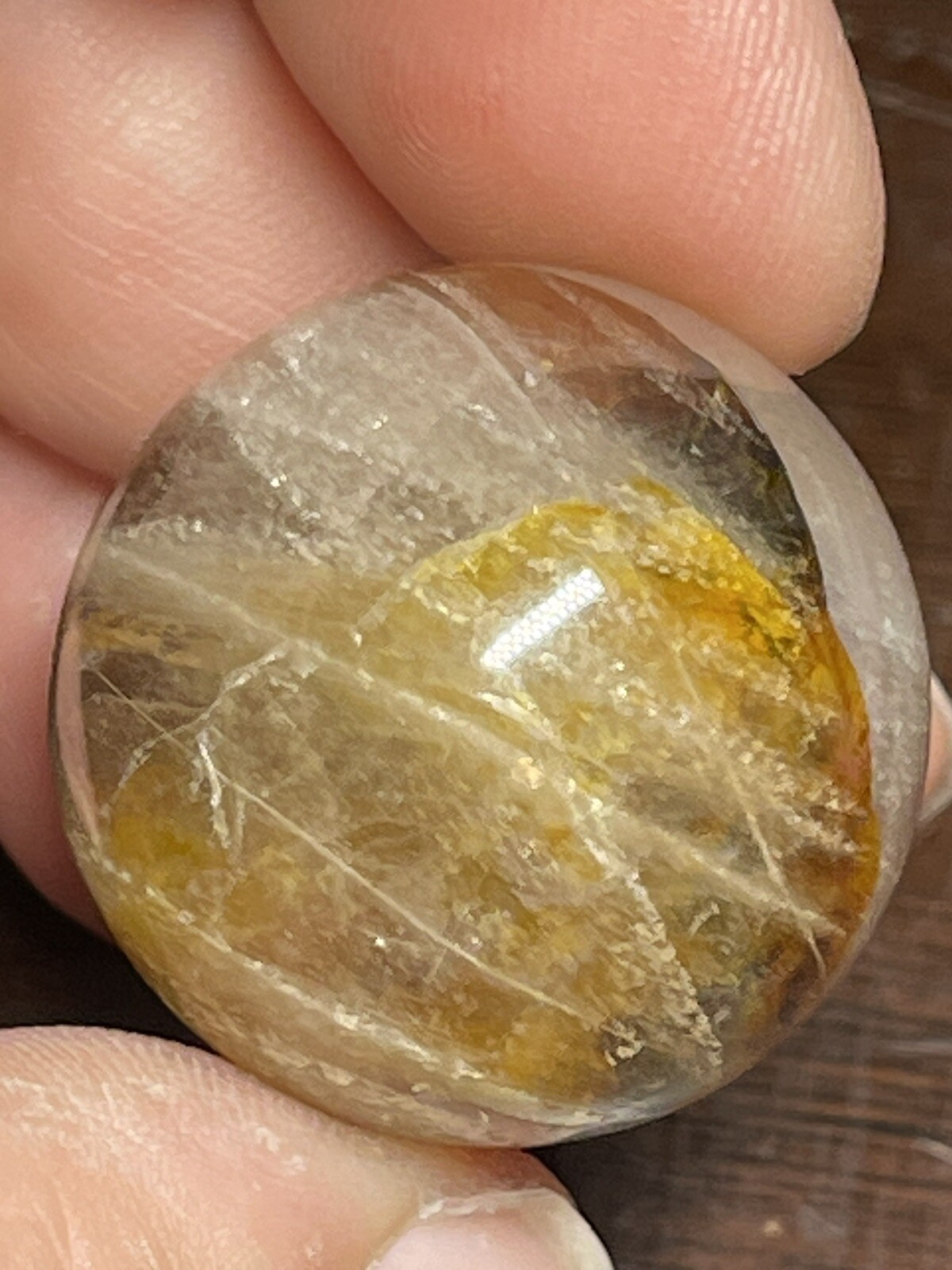 Golden Healer Mini Sphere Ball Orb Marble 26mm 23g