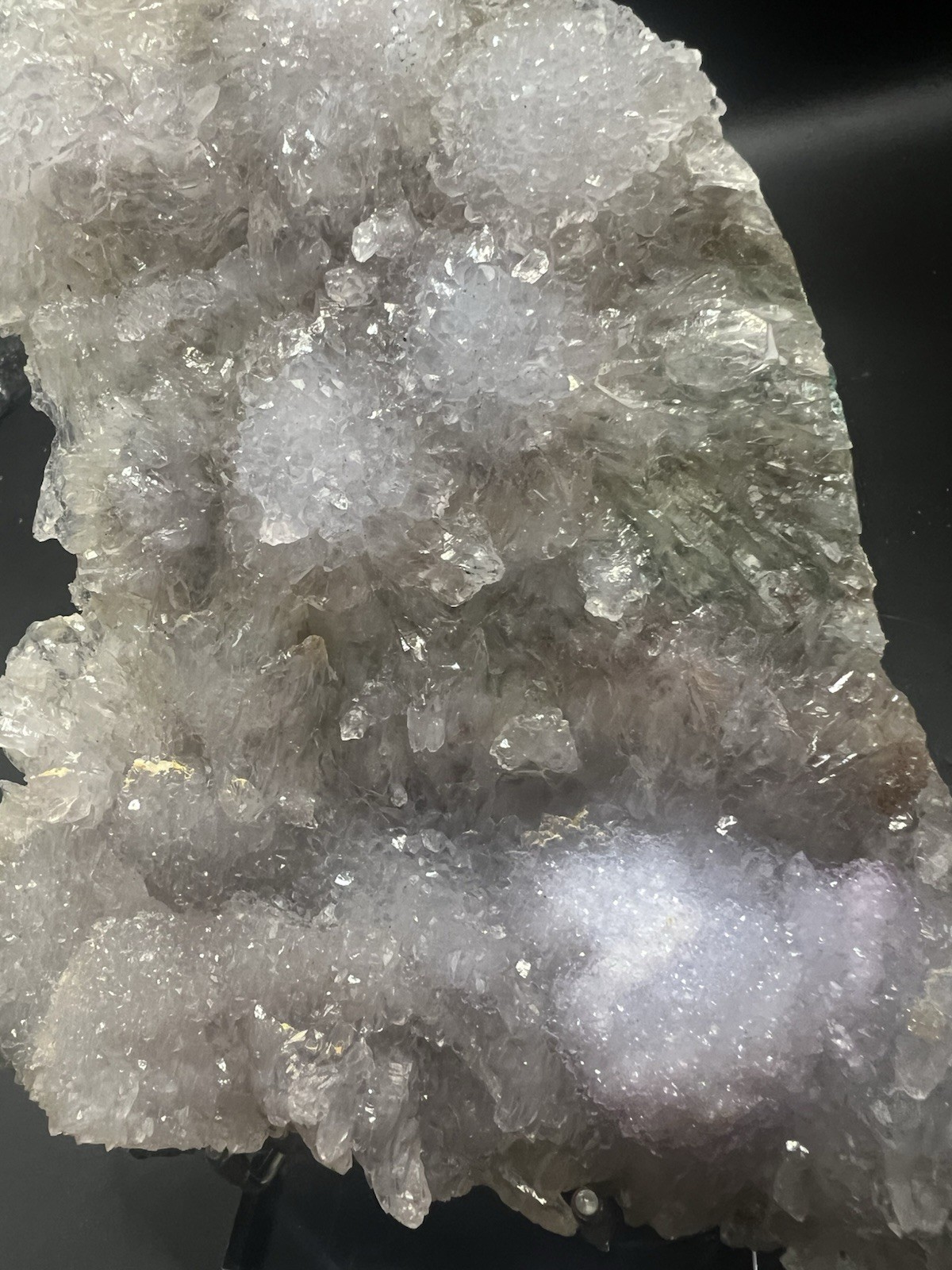 Large Natural 1.3 LB Multicolor Zeolite W/ Stand!Crystals ,Minerals,Home Decor