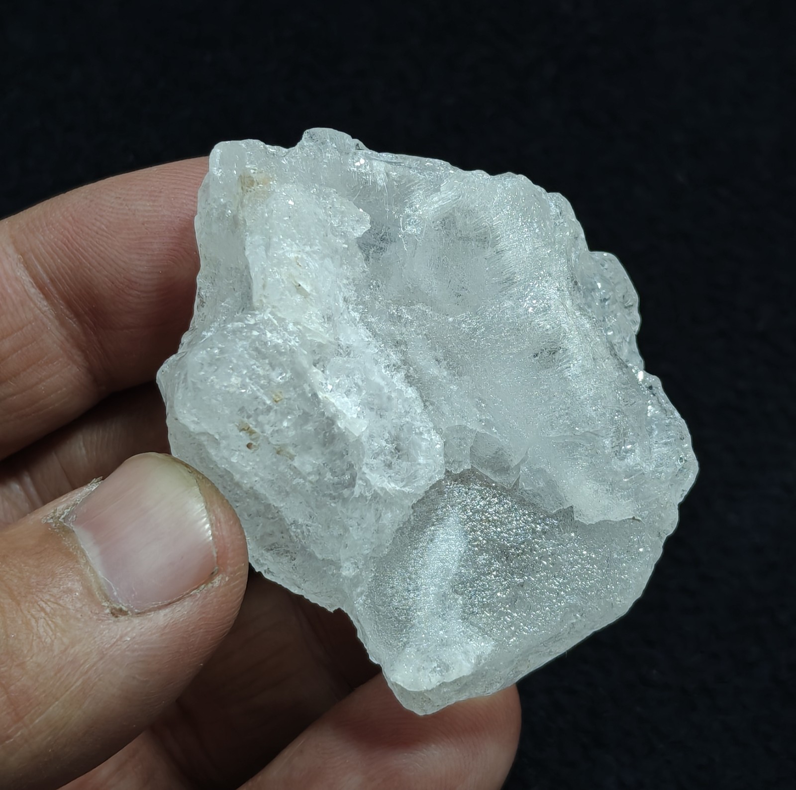 Natural Pollucite 76 grams Etched Formation