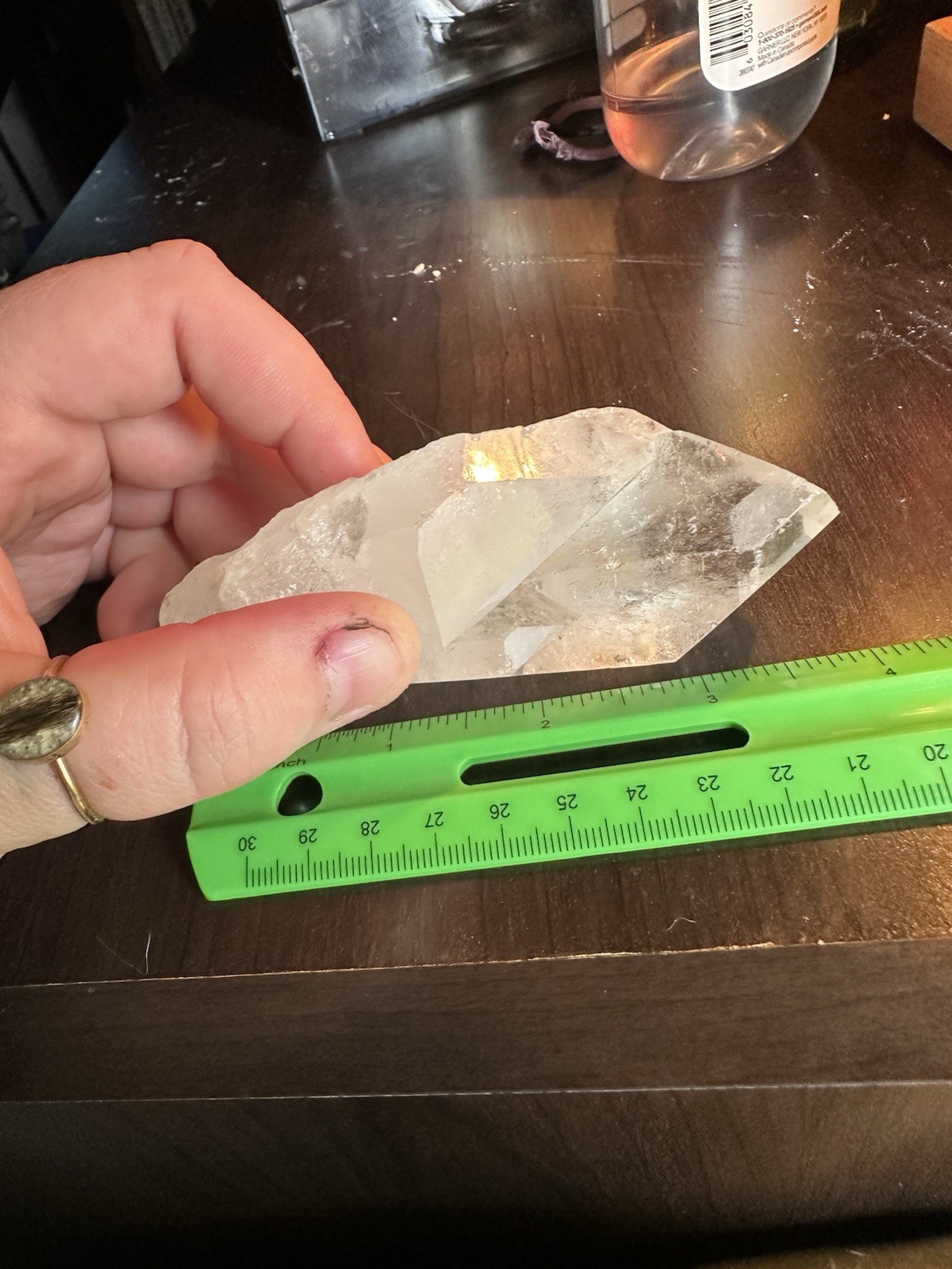Clear/White Quartz Natural Point Crystal Specimen Rough Mineral
