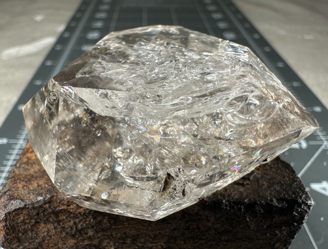 ➤ Genuine from Herkimer New York ➤281.5 Ct – 2 Inch HERKIMER DIAMOND ➤VIDEO➤1191