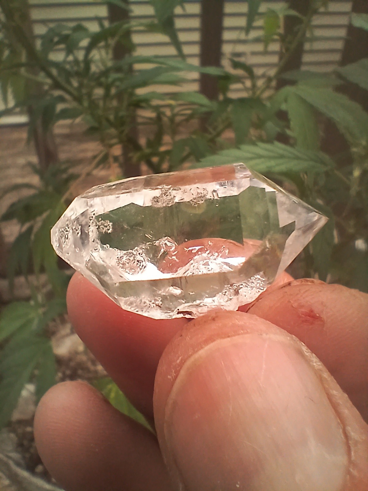 Genuine 11g Herkimer 💎 Miner Direct NY ❤️ Great Clarity With 🌈s