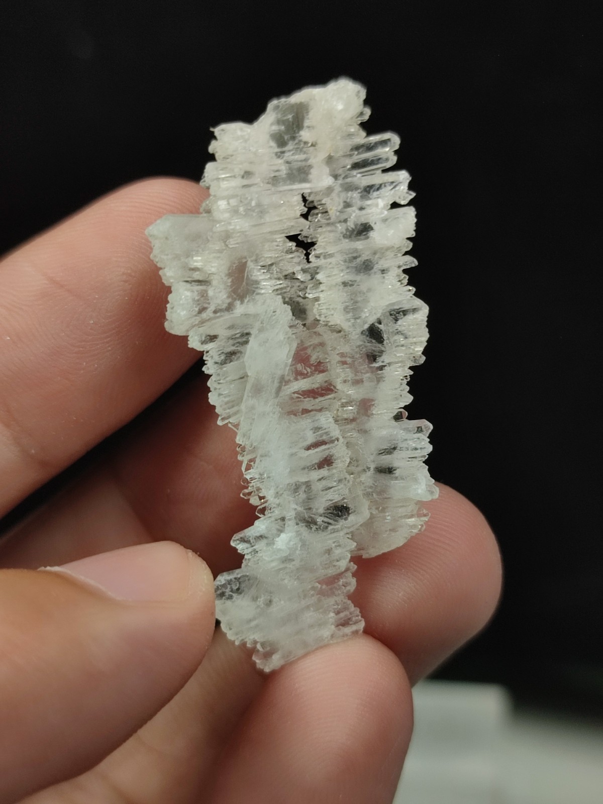 Faden Quartz Crystal With Good Luster & Nice Growth-Pak.