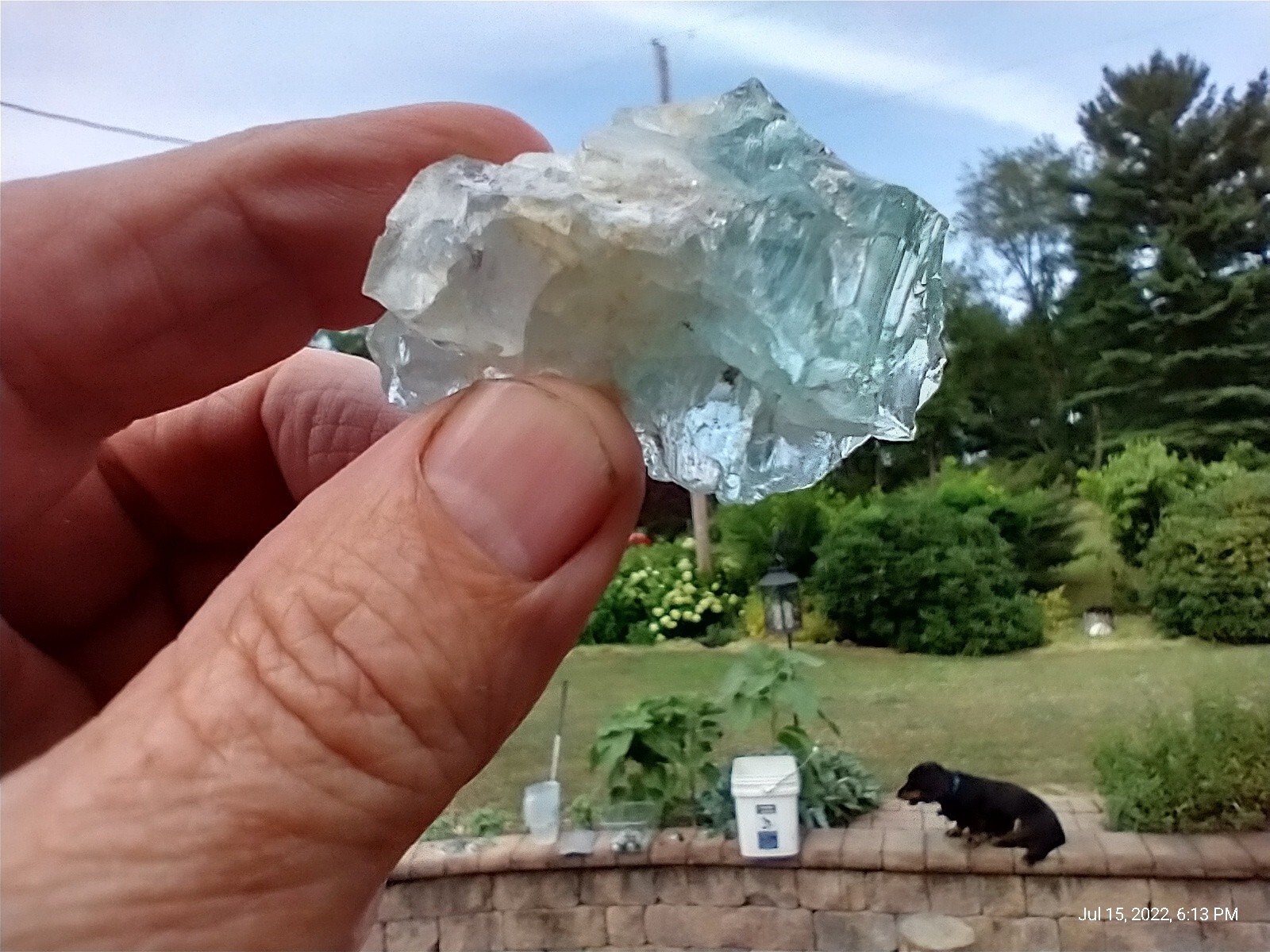 Calm Earth radiant two tone Andara Monatomic Crystal Lady Nellie 30 Gr Holistic